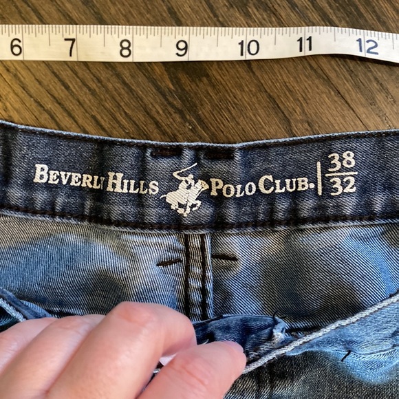 Beverly Hills Polo Club Straight Jeans 38 VGUC - Picture 3 of 7